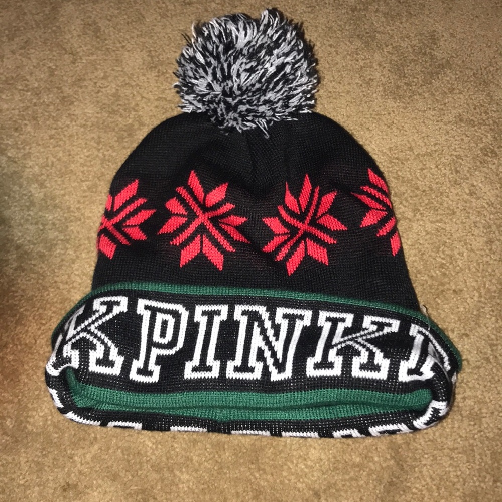 Christmas PINK beanie!